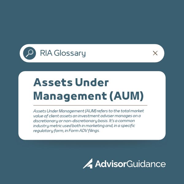 Assets Under Management (AUM) Definition