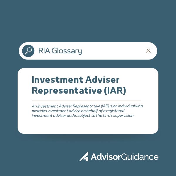 IAR Definition
